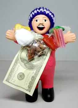 Кукла Экеко 19 см размер L Кукла Экеко 19 см розового цвета Модель из нашего магазина Vivas Latin Популярна среди женщин Сделано в Перу Импортировано из Мы также раздаем розовый