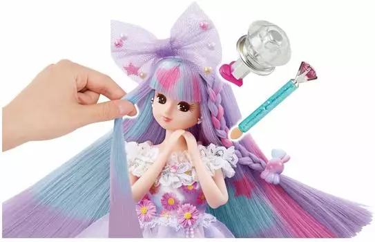 кукла Юмейро красочная кукольная игрушка для игрушек Licca-chan Licca-chan одевается