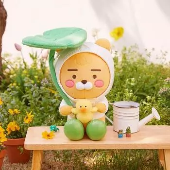 Кукла Kakao Friends Rainy Garden Кукла Райан, подушка для куклы, смешанные цвета, лучший персонаж Кореи