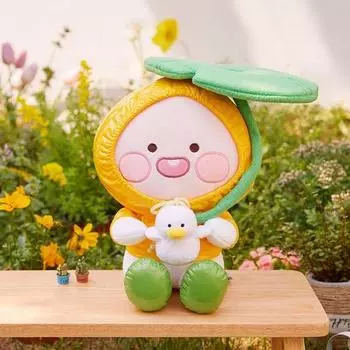 Кукла Kakao Friends Rainy Garden Подушка для куклы Apeach, разные цвета, лучший персонаж Кореи