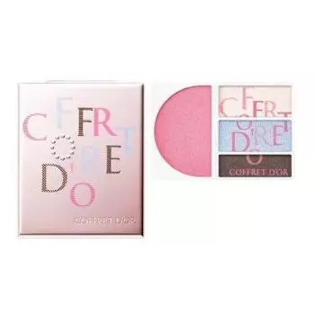 Кукла Kanebo Coffret Коллекция Shiny Color Eye Cheek Shiny & (02 Круто) розовый