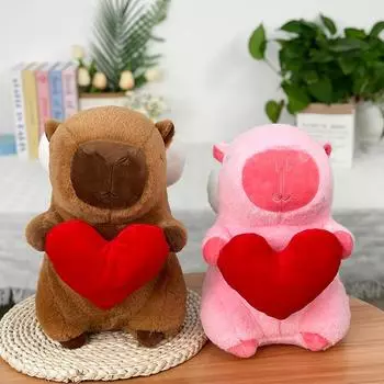 Кукла капибара ангел 1 метр большая плюшевая игрушка видеоигра город ножницы машина кукла свадебная интерактивная кукла 100cm