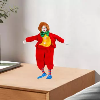 Кукла-клоун, модель куклы, игрушка, подарки, украшение, скульптура, керамический орнамент для гостиной