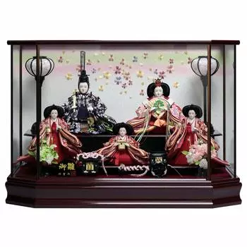 Кукла Kodomoya Основной магазин Украшение для кукол Hina Украшение для кукол Hina на пять персон Ширина 58 x Глубина 36 x Высота 40,5 см S-2807Z