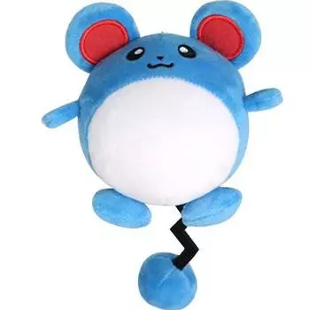 Кукла-кольцо Pokemon Marill, разноцветная, 13 см, Популярные игрушки для корейских детей