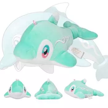 Кукла Лежачая Серия Мяу Мяу Плюшевые Игрушки Донг Донг Кукла Мышь Слоненок Новая Листва Мяу Кукла details are introduced