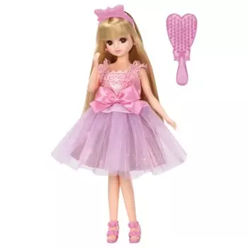 Кукла Ликка-чан TAKARA TOMY LD-00 Начнем! Моя первая игрушка-игрушка Licca-chan Dress Up Play House от 3 лет