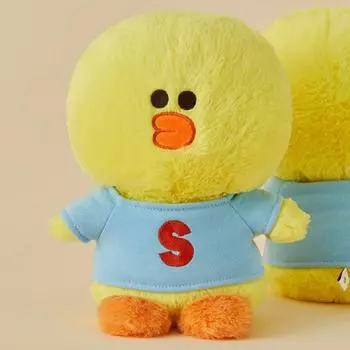 Кукла Line Friends Sally Basic Edition, средняя сидячая кукла