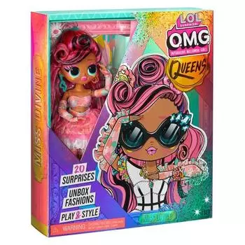 Кукла LOL Surprise Youngsilup QUEEN OMG Мисс Девин, разные цвета, Популярные игрушки для корейских детей Miss Divin