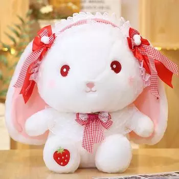 Кукла Лолита Банни Мягкая игрушка Обнимашка Кукла Кролик Подарок на день рождения для девочек 35cm