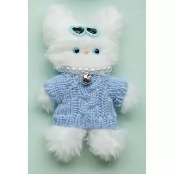 Кукла Mall Doll Mall Doll Handicraft Wire Art Милый корейский брелок для ключей ручной работы, мягкая игрушка ручной работы, набор для самостоятельной работы, набор для вязания ключей Mall [готовый продукт]