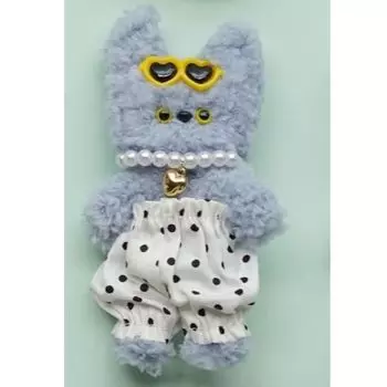 Кукла Mall Doll Mall Doll Handicraft Wire Art Милый корейский брелок для ключей ручной работы, мягкая игрушка ручной работы, набор для самостоятельной сборки, комплект для ключей Mall Keychain Kit Pants [готовый продукт]