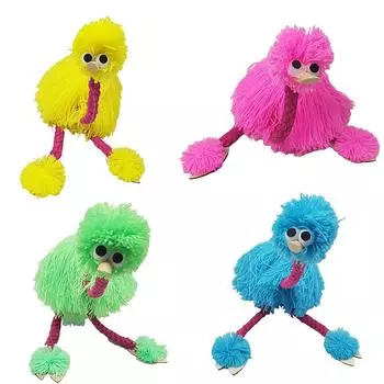 Кукла-марионетка страус, забавная и креативная головоломка, новая и уникальная игрушка-марионетка