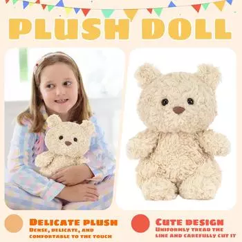 Кукла Медвежонок Бобаселло Мягкий медведь One Size