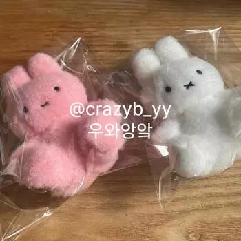 Кукла Megabox Miffy белая розовая