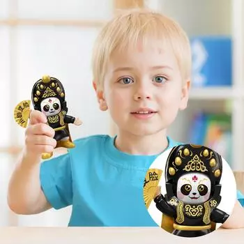 Кукла, меняющая лицо, Сычуаньская опера, меняющая лицо, китайские культурные сувениры, рука One Size оранжевый