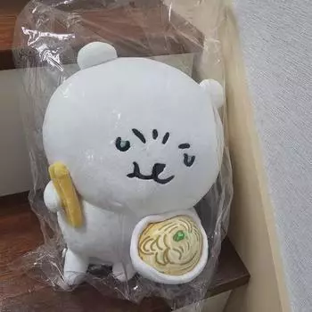 Кукла-миска для рамена Joking Bear, 30 см, бурый медведь Nagano