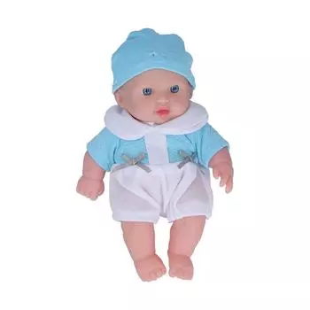 Кукла-младенец виниловая, полное тело, реалистичная кукла-младенец, имитация куклы-младенца, 8 дюймов, синяя