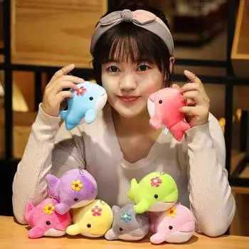 Кукла мягкая игрушка рюкзак кулон сумка брелок брелок плюшевый кит кулон плюшевая кукла красный