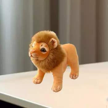 Кукла, Мультяшные игрушки, Милые подарки на вечеринку, Фигурки, Украшение для гостиной, Имитация чучел животных 23cm_Standing