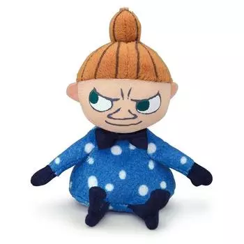 Кукла Муми-тролль с помпоном, плюшевая игрушка, маленькая, мой рост прибл.. 13см Синий