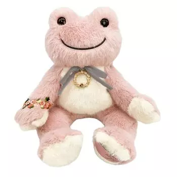 Кукла Nakajima Corporation Frog Pickles Enchante Bean Розовый 206770-25 В17Ш16Г15см