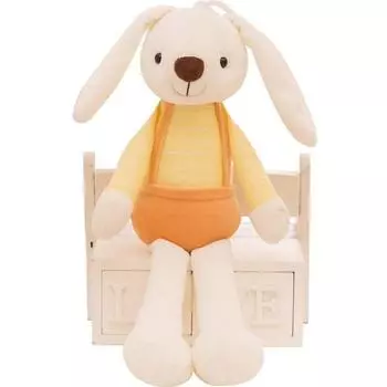 Кукла Nature Times Cute Rabbit, Желтая, 60см, Популярные игрушки для корейских детей