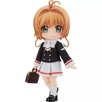 Кукла Nendoroid Cardcaptor Sakura Clear Card Kinomoto Sakura Tomoeda Форма средней школы Немасштабная окрашенная подвижная фигурка