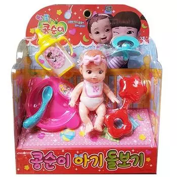 Кукла-няня Kongsuni, разные цвета, 1, Популярные игрушки для корейских детей