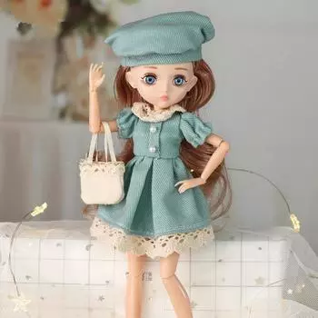 Кукла-одежда BJD, кукла принцессы, детский игровой домик, игрушка для девочек, куклы, украшения розовый