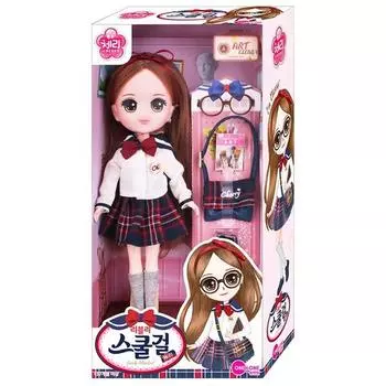 Кукла One&One Cherry Lovely School Girl Marron