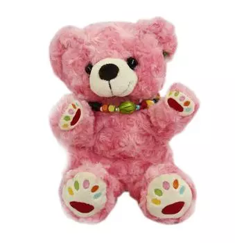 Кукла-перчатка Медведь Ларк Розовый