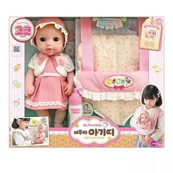 Кукла-переноска One&One Coco Piglet, разноцветные, популярные игрушки для корейских детей