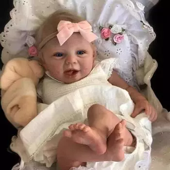 Кукла-перерождение из ткани, имитация детского тела, милая игрушка-симуляция, кукла-одевалка 50cm белый