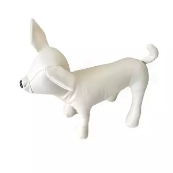 Кукла-питомец, торс, кукла, однотонный манекен, собака, модель собаки, фотография, зоотовары, фотография, интерьер, мягкая игрушка, дисплей, продукт, стиль Эмили, стиль Эмили белый