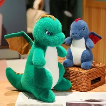 Кукла плюшевая кукла милый Платон динозавр птерозавр игрушка подарок маленький летающий дракон подарок 23cm/0.15kgs