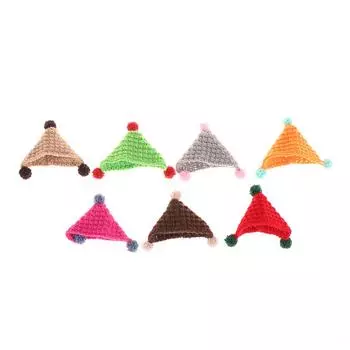 Кукла плюшевая вязаная шапка, кукла, мини-одежда, аксессуары, 1/12, украшение кукольного домика для детей, игрушки для ролевых игр хаки