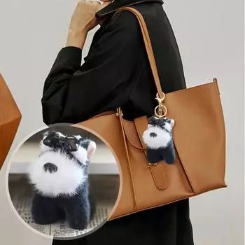 Кукла Подвеска Брелок Щенок Дизайн Плюшевый Материал Ключ Искатель Ключей Сумки Рюкзаки Подвеска Ключ Декоративный Шарм D