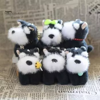 Кукла Подвеска Брелок Щенок Дизайн Плюшевый Материал Ключ Искатель Ключей Сумки Рюкзаки Подвеска Ключ Декоративный Шарм A