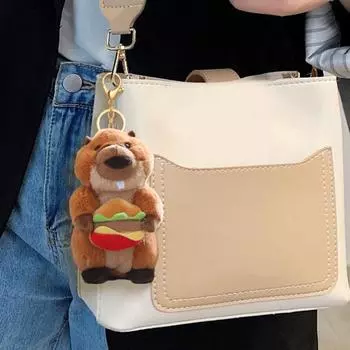 Кукла-подвеска-брелок в мультяшном стиле, серия «Еда», плюшевая кукла из полипропилена и хлопка, легкие ключи, рюкзаки, машинки, кукла