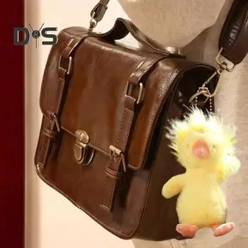 Кукла-подвеска-брелок в виде желтой утки, плюшевое украшение из мягкой бархатной ткани, портативный размер, брелок для автомобиля, сумка, кукла жёлтый