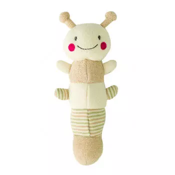 Кукла-погремушка «Кудачущая гусеница», разноцветная, корейские детские товары