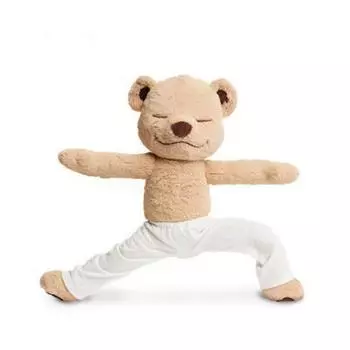 Кукла-приставка для йоги Medi Teddy, разноцветная, корейские детские товары