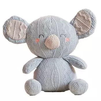 Кукла-приставка для малыша Joy Multi Knitted Animal, коала, корейские детские товары