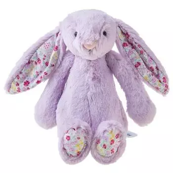 Кукла-приставка Jellycat Blossom Jasmine Bunny, разноцветная, корейские детские товары