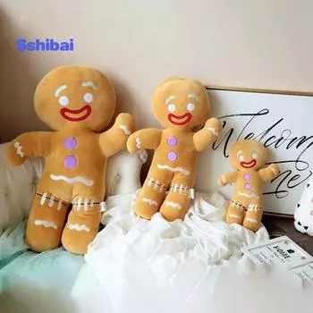 Кукла Пряничный человечек 30/50/60 см - Милая кукла из полипропиленового хлопка - Мягкая подушка для сна 30cm