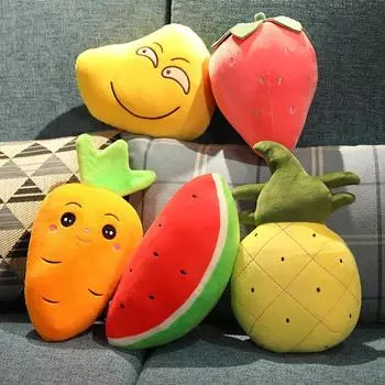 Кукла пуховая хлопковая набивка бутик кукла-машина кукла милая кукла фрукт плюшевая кукла игрушка S