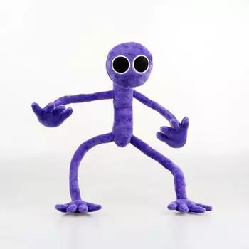 Кукла Rainbow Friends Синий Зеленый Оранжевый Фиолетовый Красный Черный Розовый Roblox, 10. Big Hand Purple Monster, популярные игрушки для корейских детей