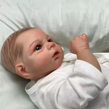 Кукла реборн 18-дюймовая реалистичная кукла Элайджа Бэби из мягкой ткани