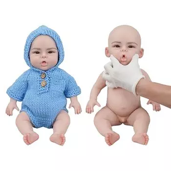 Кукла реборн KUMIHO 47 см, полностью силиконовая кукла, кукла-младенец, игровая кукла, новорожденная кукла, открой глаза, реалистичная кукла-младенец со скелетом, опыт мамы